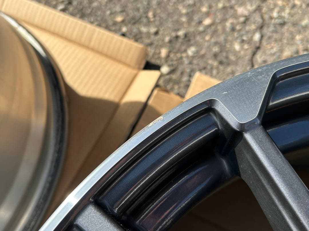 VMGレヴォーグSTi純正18インチアルミ4本セット 7.5j+55/114.3