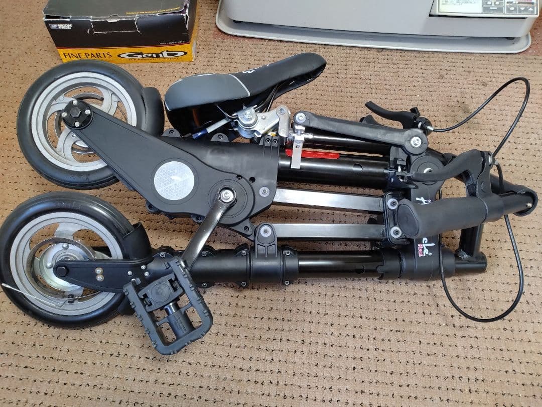 A.bicycle 折りたたみ自転車 黒