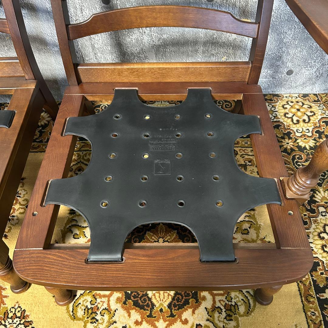 豆佳꧁飛騨産業 HIDA꧂キツツキ 穂高 3Pリビングチェア ソファ 花柄