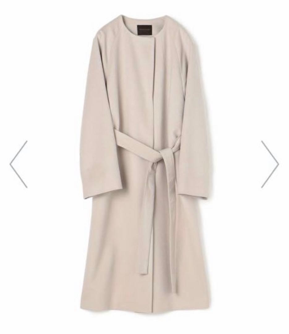 今期購入　TOMORROWLAND ピュアカシミヤ ノーカラーコート