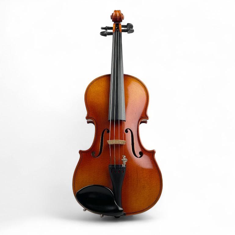 極美品●鈴木バイオリン● No.330 1/4 1984年製 美虎杢・1枚板