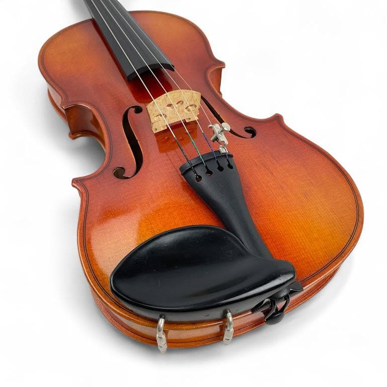 極美品●鈴木バイオリン● No.330 1/4 1984年製 美虎杢・1枚板