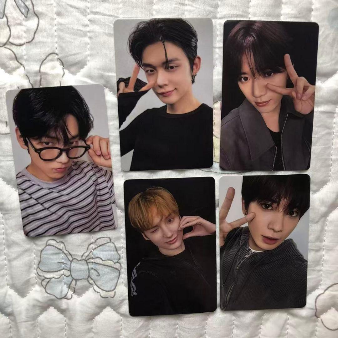 TXT LINE MUSIC 再生キャンペーン 限定 当選 トレカ 5枚