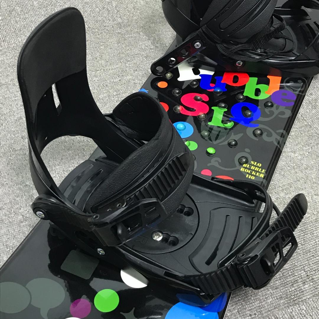 3点セット■美品■子供用■WAX済■SLQ ボード ビンディング ブーツ