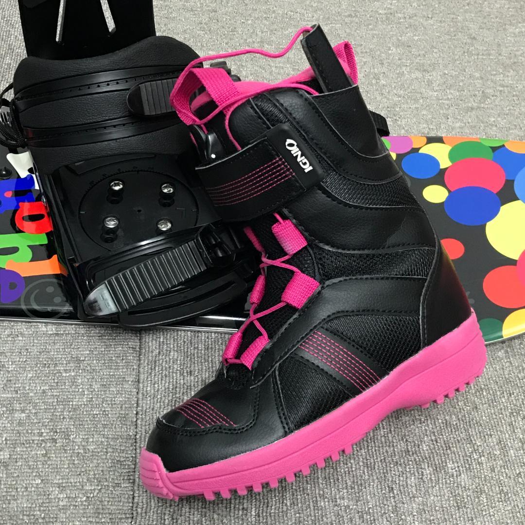 3点セット■美品■子供用■WAX済■SLQ ボード ビンディング ブーツ