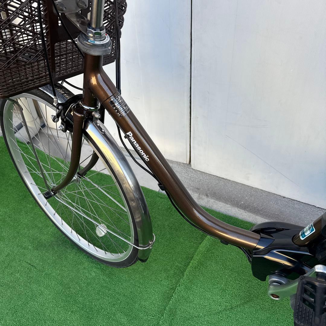 panasonic パナソニック電動アシスト自転車26インチ8.9Ah ブラウン