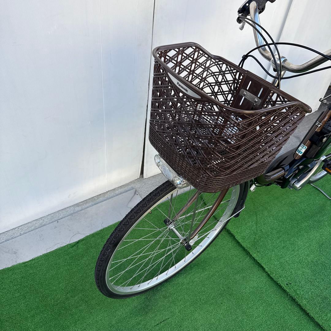 panasonic パナソニック電動アシスト自転車26インチ8.9Ah ブラウン