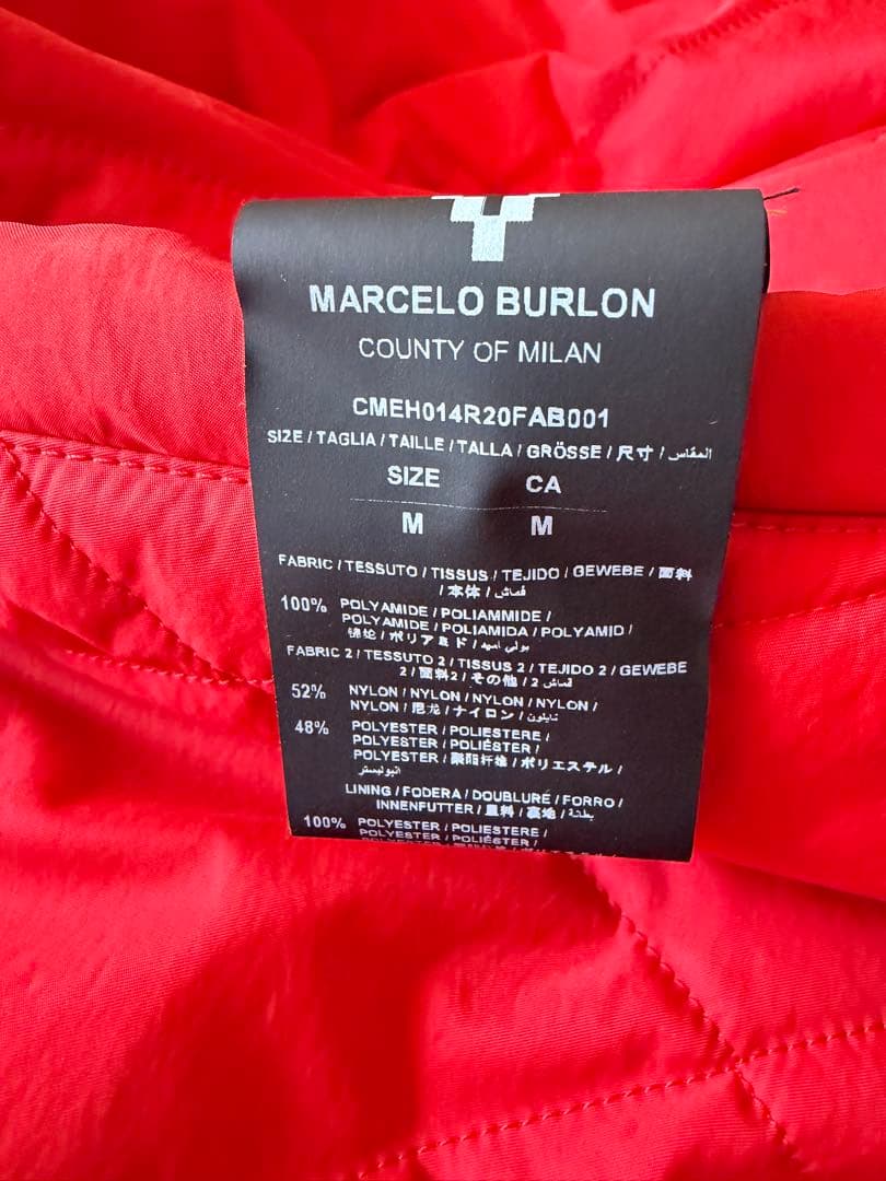 Marcelo Burlon マルセロブロン　ボンバージャケット　リバーシブル