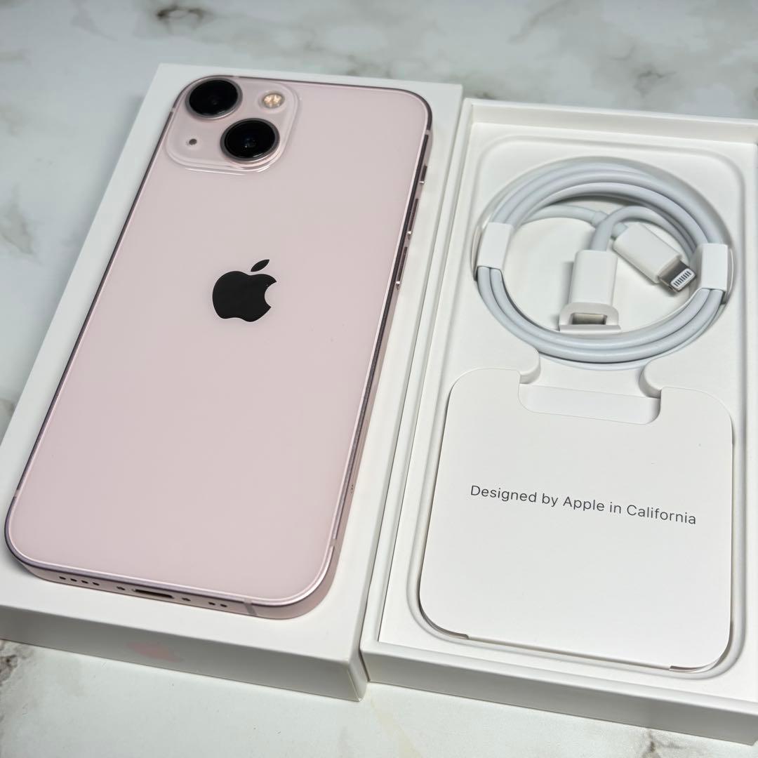 Apple iPhone 13mini ピンク 256G 本体 アクセサリー有