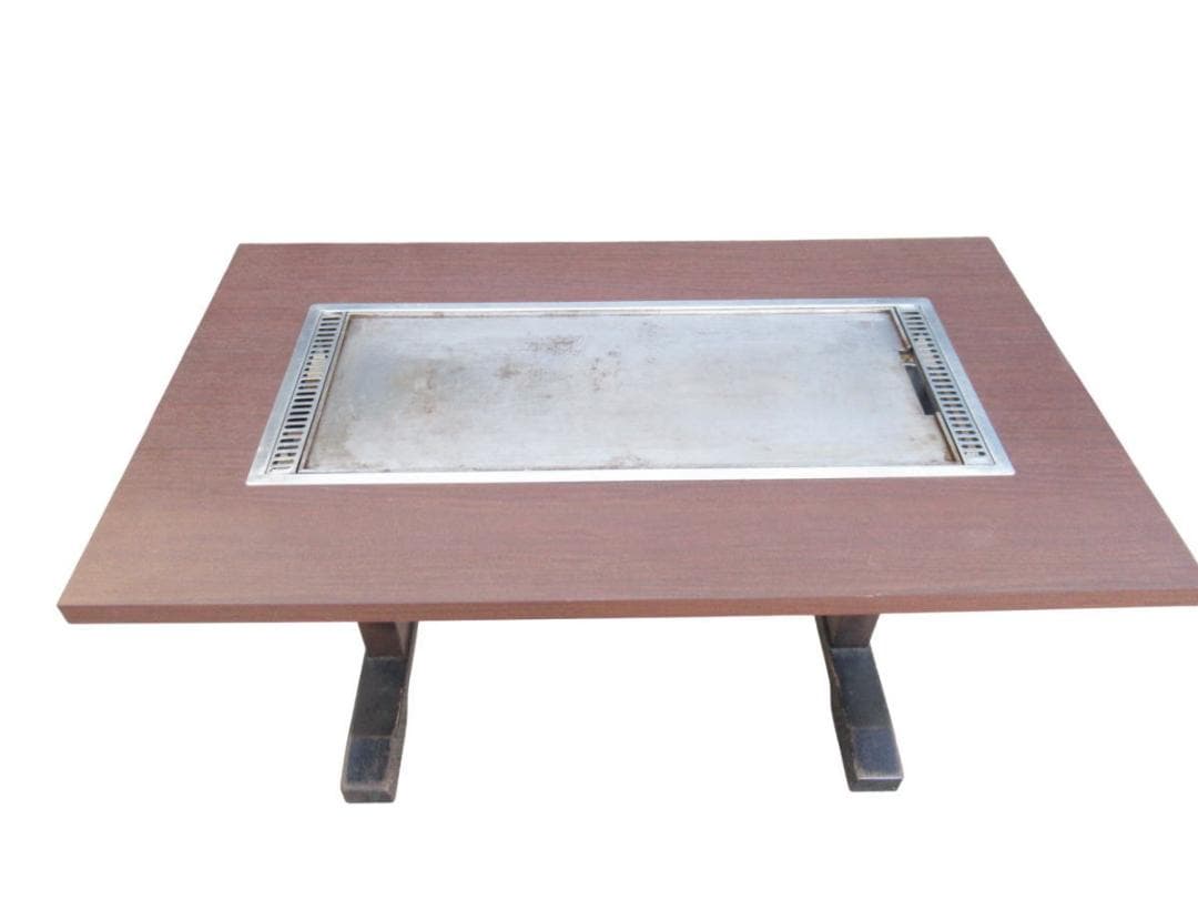 ■071001-129■お好み焼きテーブル■タケウチ■鉄板テーブル■都市ガス■