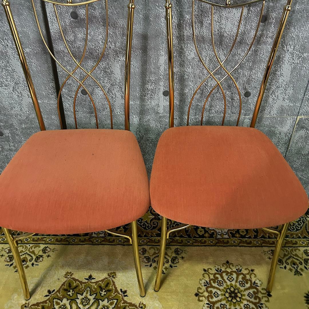 jujumatsui417꧁スペイン製꧂アイアンダイニングチェア5脚セット