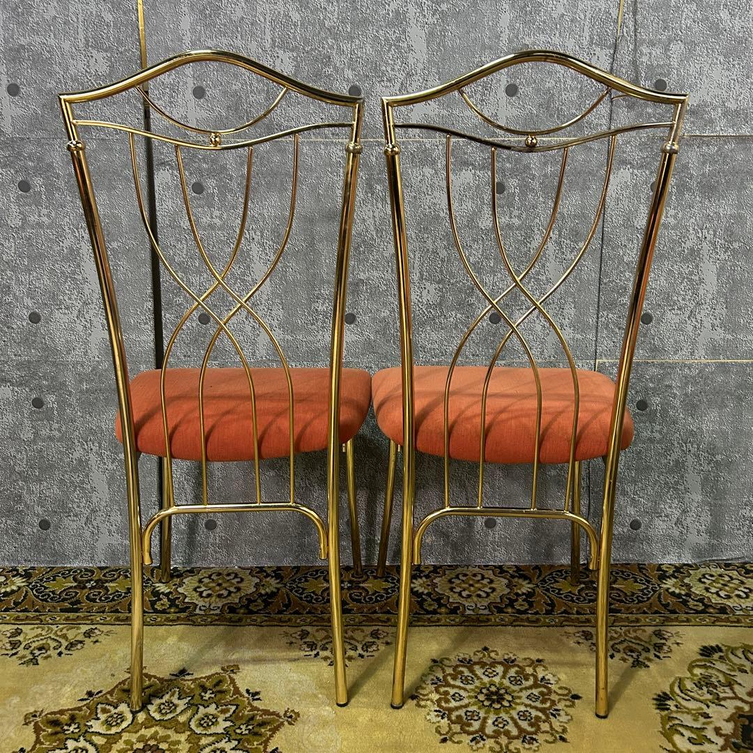 jujumatsui417꧁スペイン製꧂アイアンダイニングチェア5脚セット