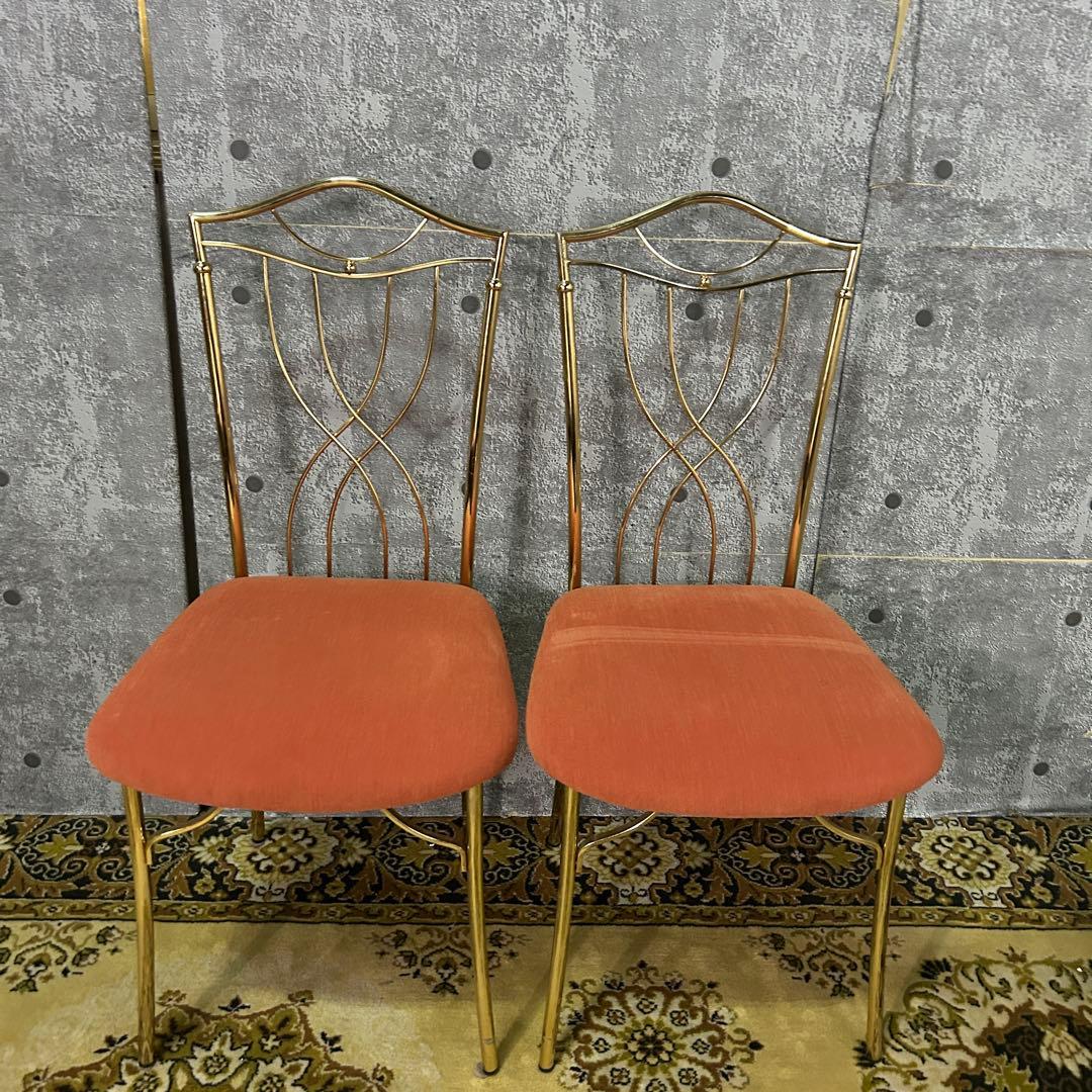 jujumatsui417꧁スペイン製꧂アイアンダイニングチェア5脚セット