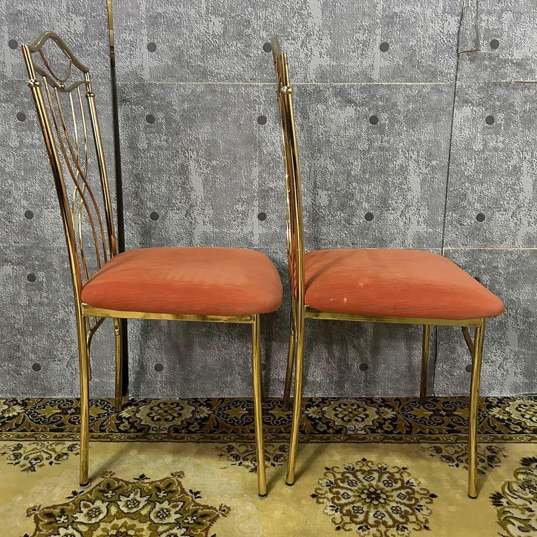 jujumatsui417꧁スペイン製꧂アイアンダイニングチェア5脚セット