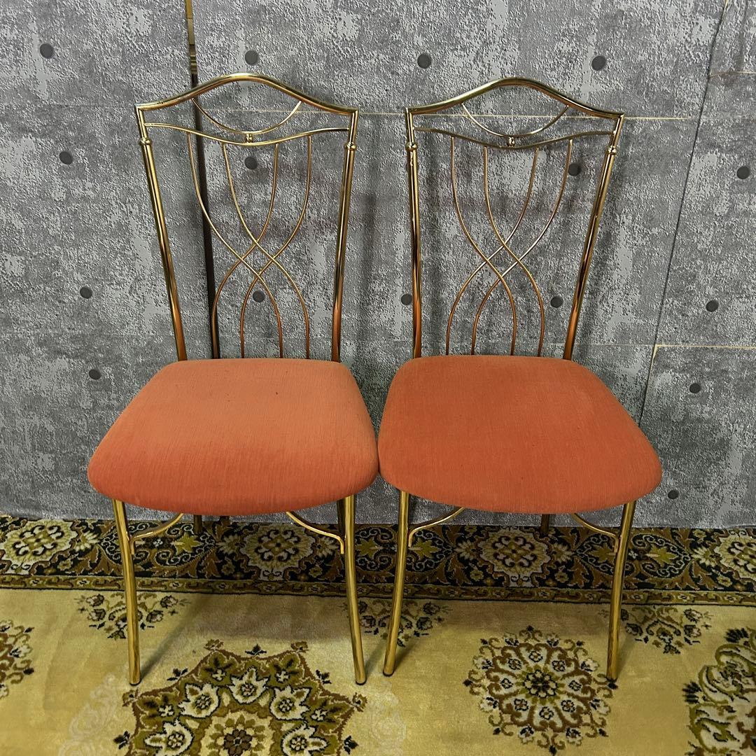 jujumatsui417꧁スペイン製꧂アイアンダイニングチェア5脚セット