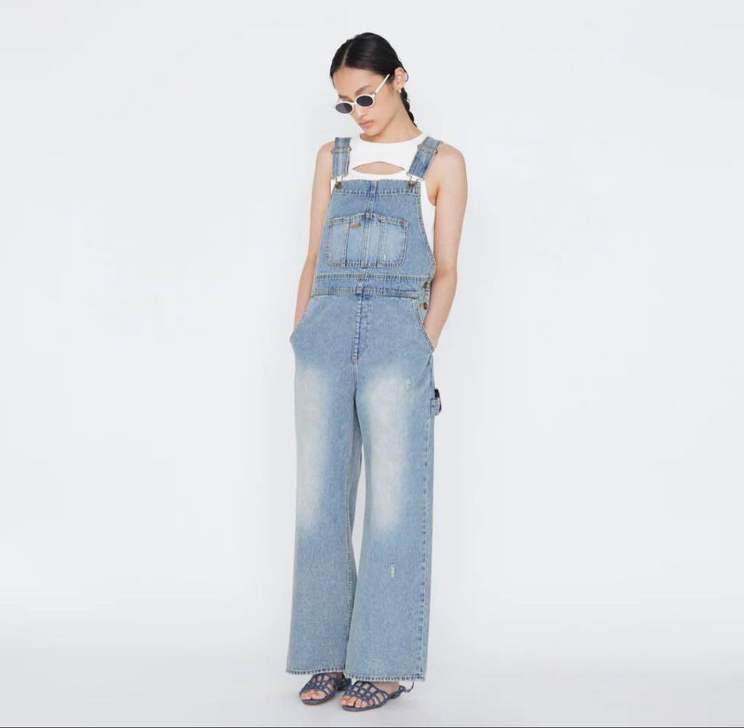 新品SeaRoomlynn Vintage looseオーバーオール M