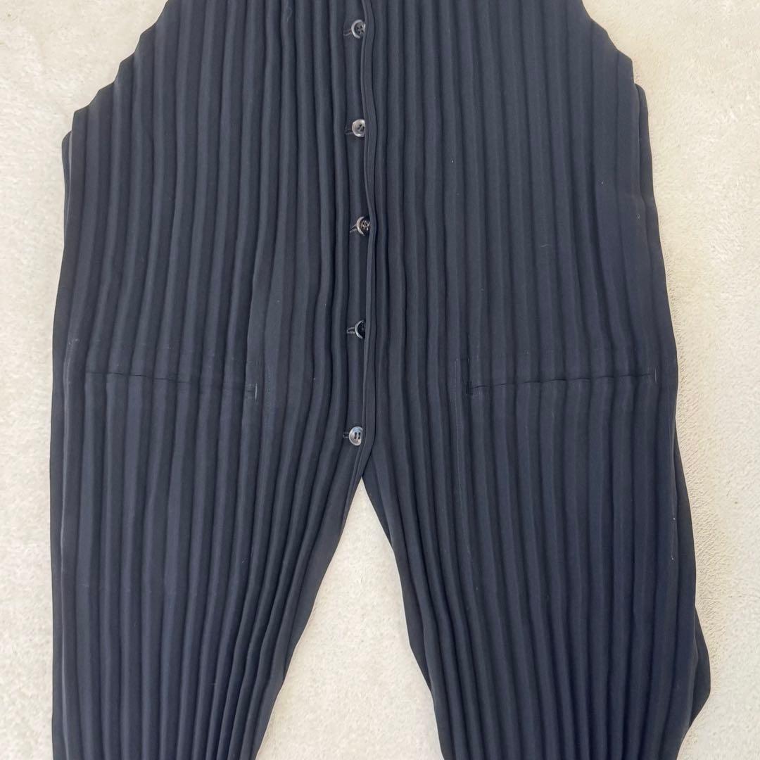 極美品✨ISSEY MIYAKE プリーツ　変形　ブラック　チュニック
