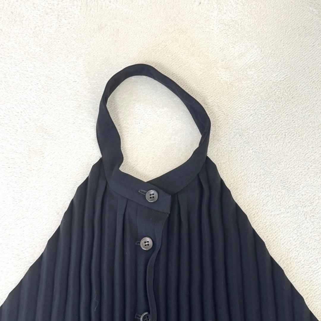 極美品✨ISSEY MIYAKE プリーツ　変形　ブラック　チュニック