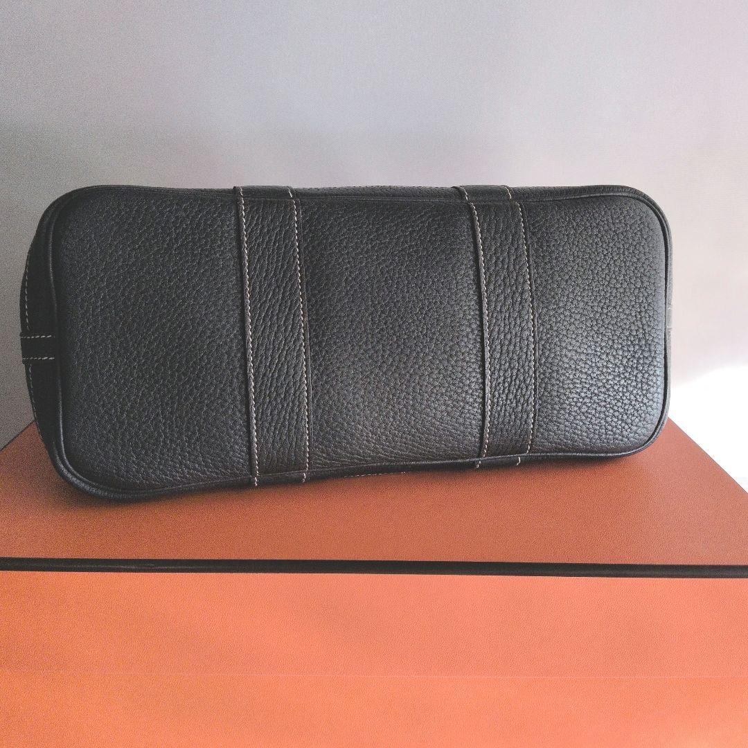 HERMES エルメス ガーデンパーティ TPM グレー トートバッグ*゜
