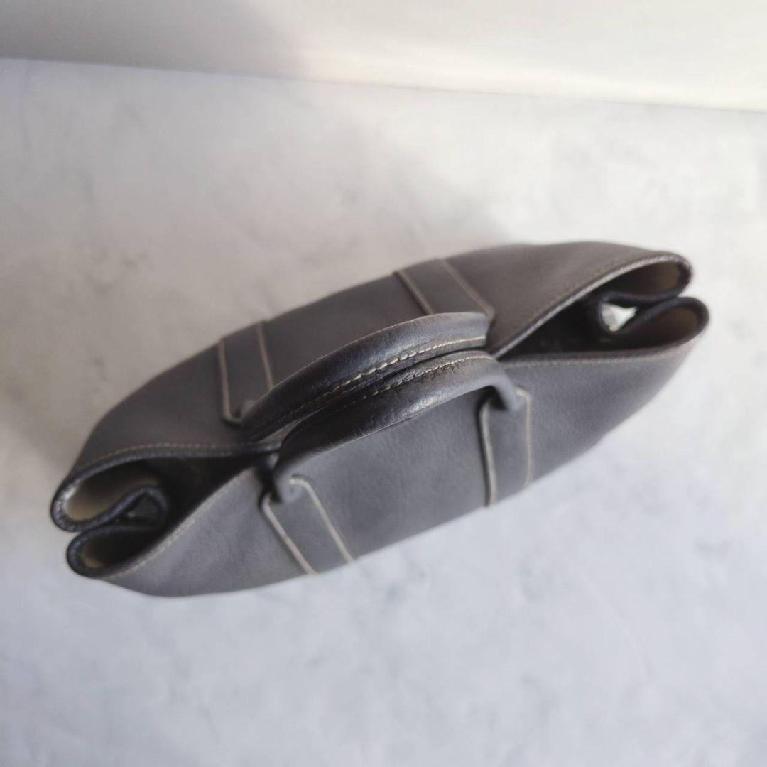 HERMES エルメス ガーデンパーティ TPM グレー トートバッグ*゜