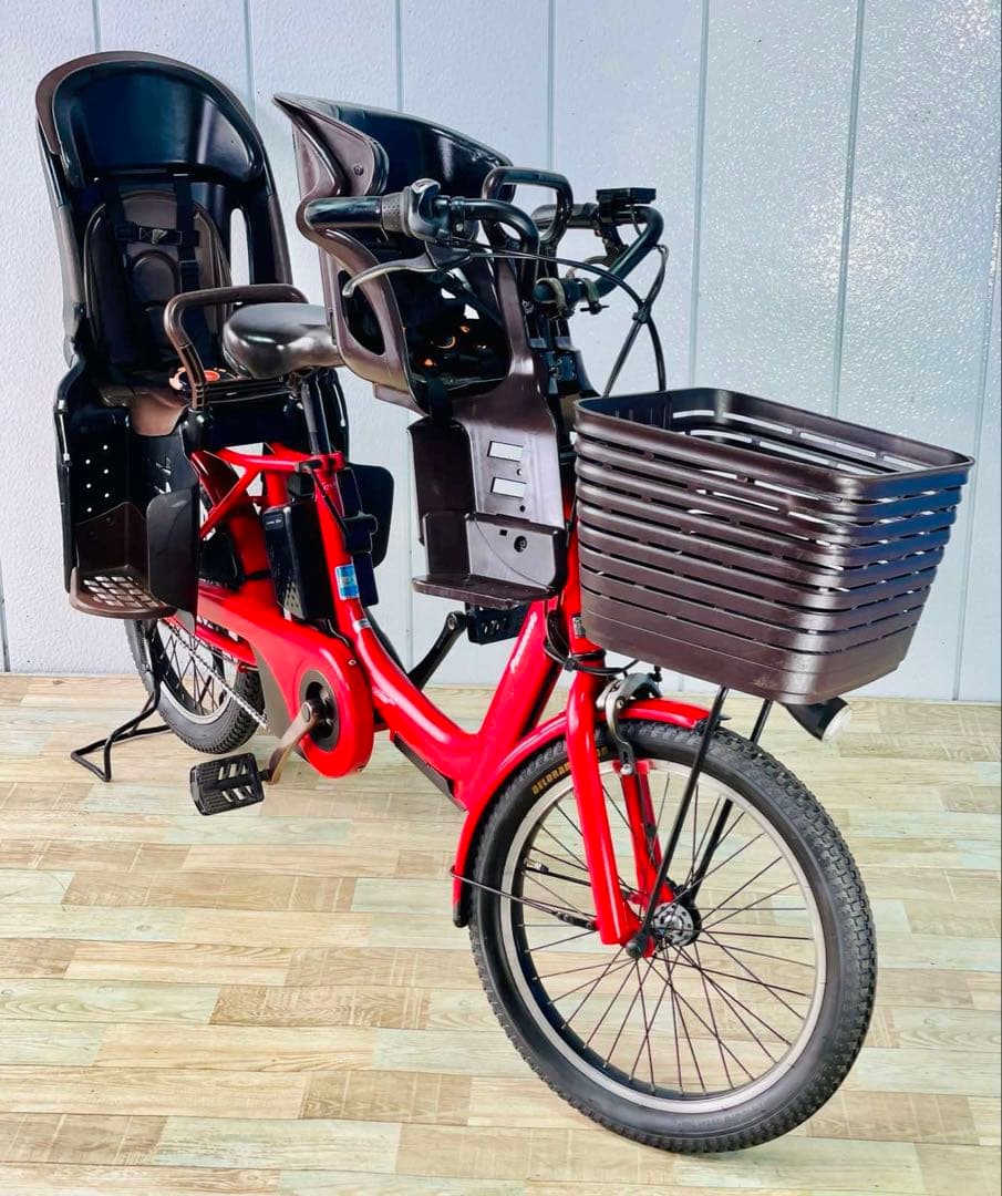 2465パナソニック16アンペア 20インチ子供乗せ電動アシスト自転車