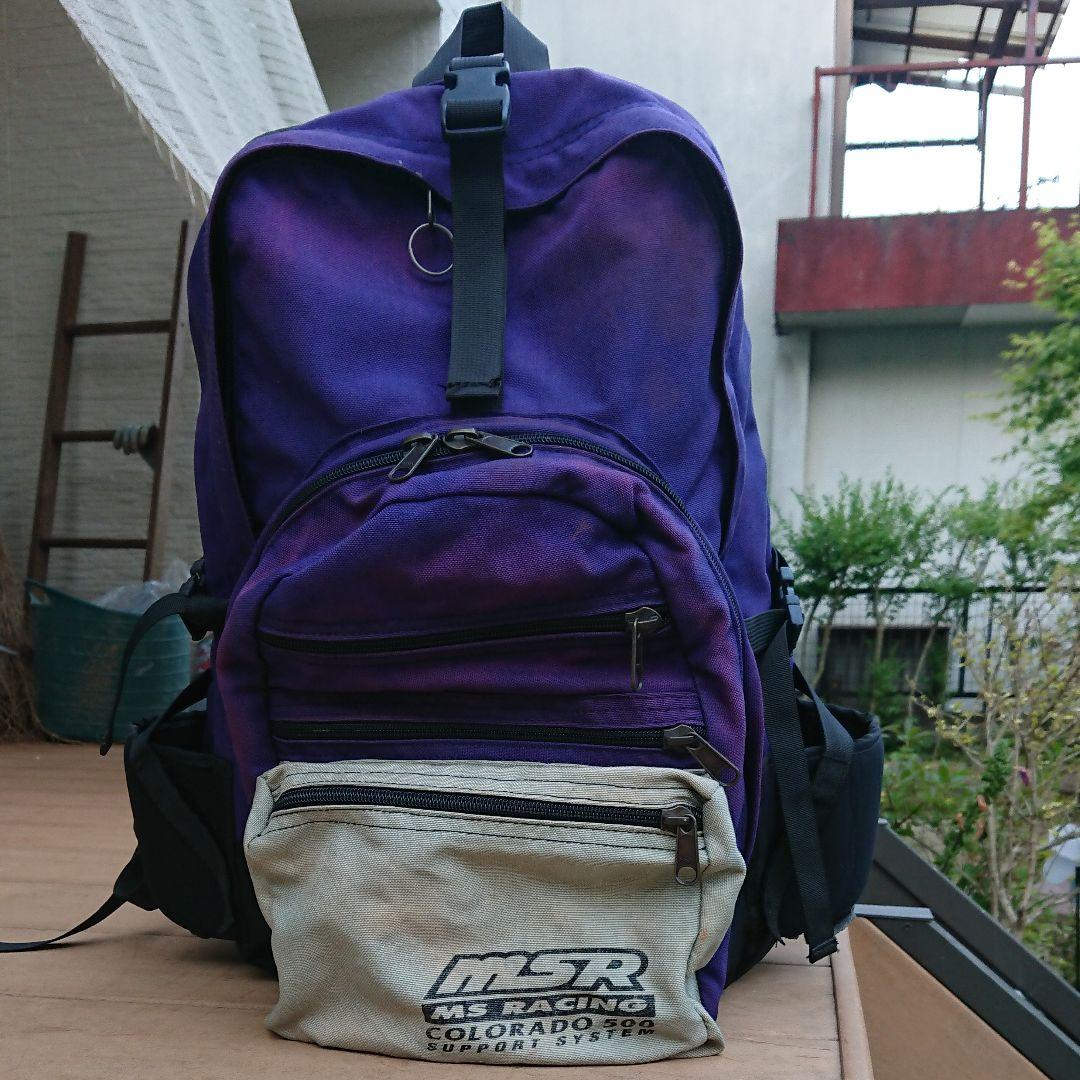希少 MSR MS Racing エムエスアール バックパック マルコムスミス