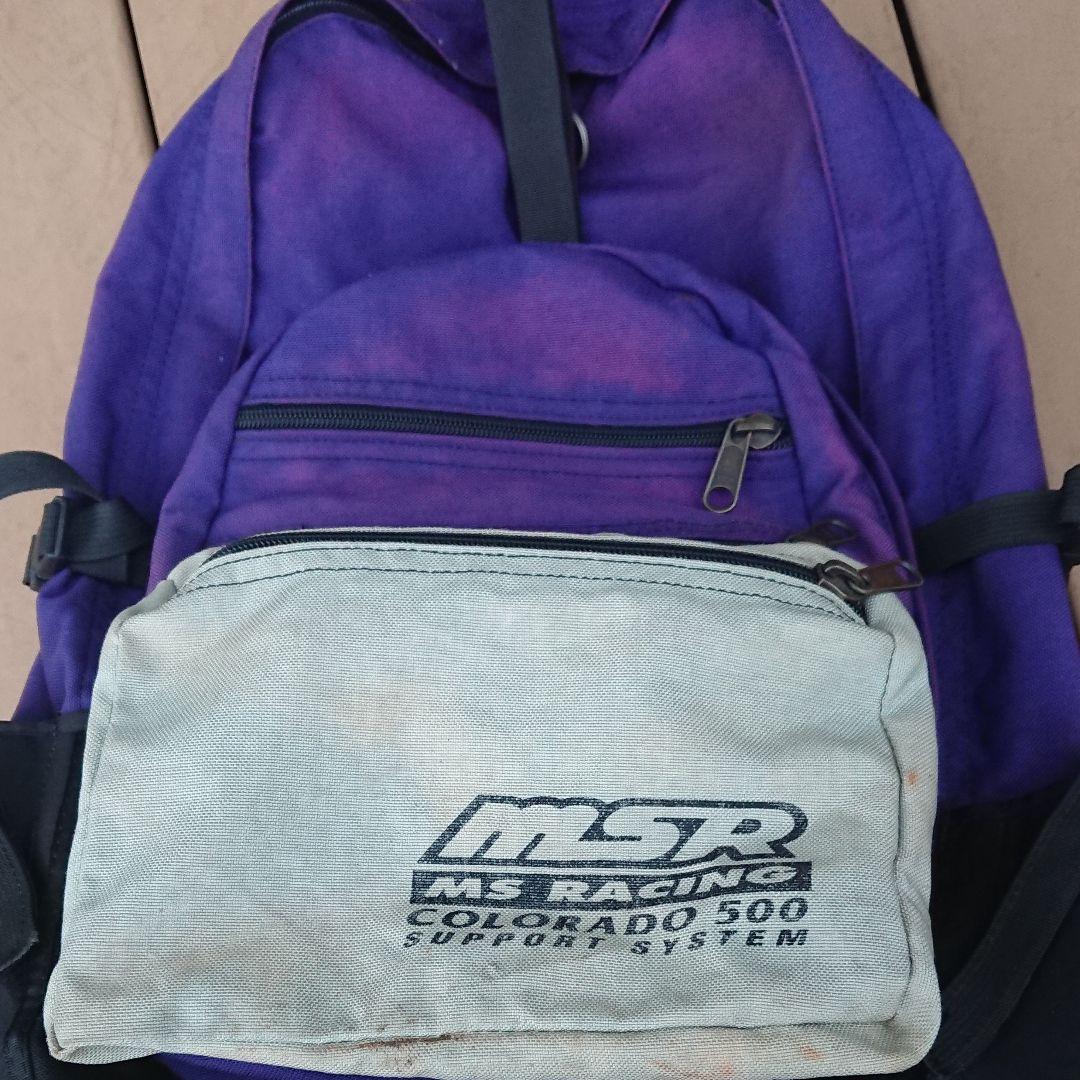希少 MSR MS Racing エムエスアール バックパック マルコムスミス