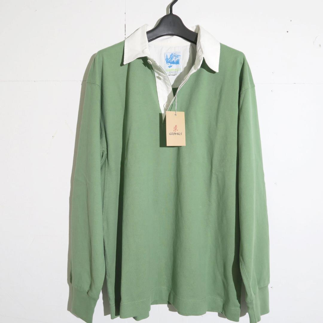 新品 2XL Gramicci LANGDON RUGBY SHIRT