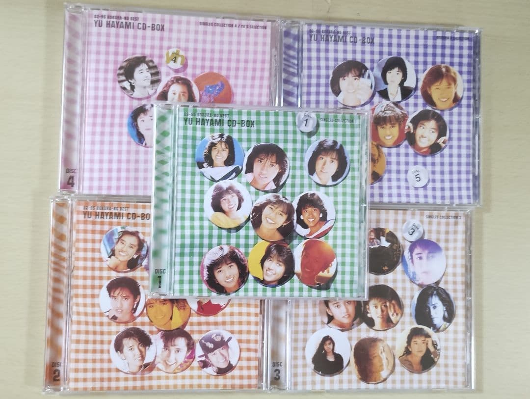 早見優 CD-BOX 82-95