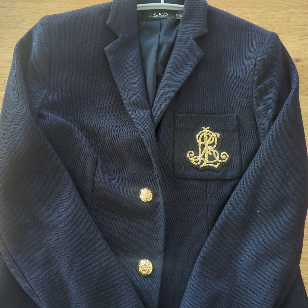 LaurenRalphLauren 金ボタン ブレザー ジャケット 紺 M