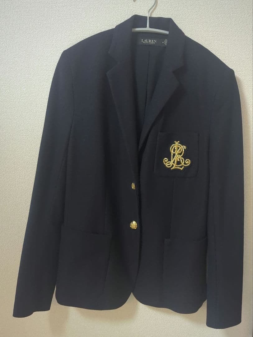 LaurenRalphLauren 金ボタン ブレザー ジャケット 紺 M