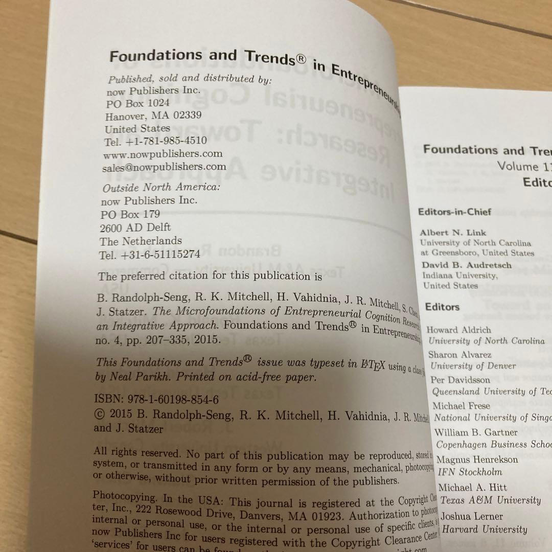 ▶︎The Microfoundations of Entrepreneurial