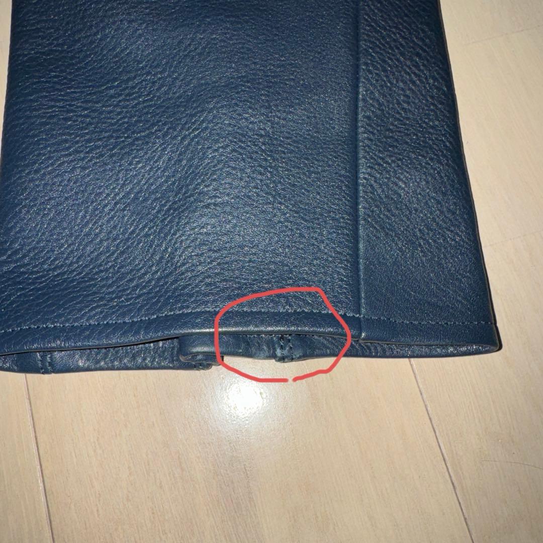 白*様 ROARS ORIGINAL パテットレザーパンツ ネイビー サイズ M