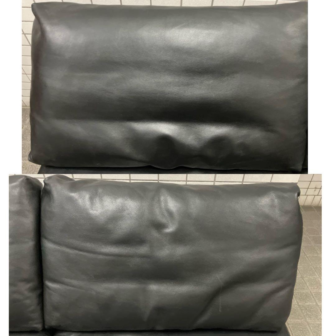 INCANTO DIVANIインカントIDC大塚家具 総革ユニット2人掛けソファ