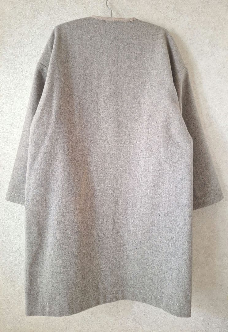 【専用】homspun ハイカットメルトンポケットコート 21AW 日本製