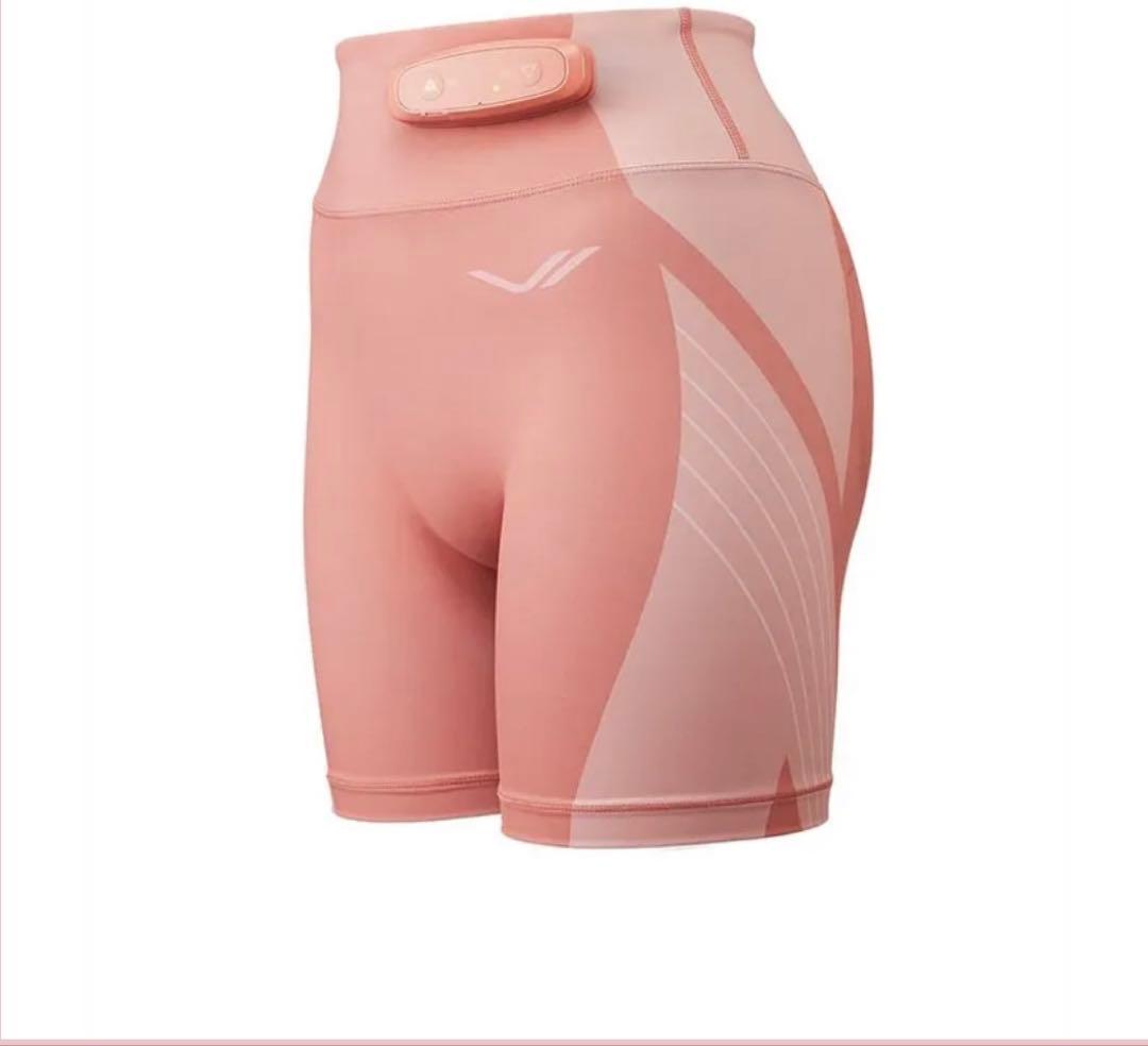 フィット感のあるピンクショートパンツ