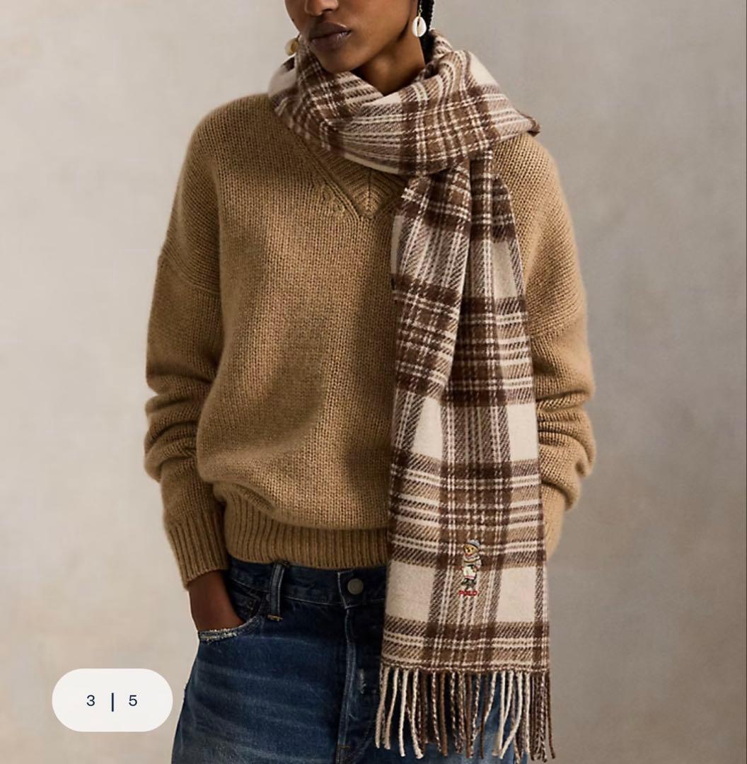 Polo Ralph Lauren ポロラルフローレン　マフラー　テディー