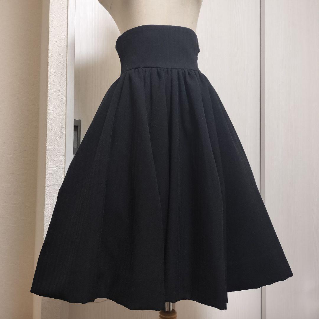 【美品・Mサイズ】NO.S PROJECT 二次元と運命が交差するスカート 黒