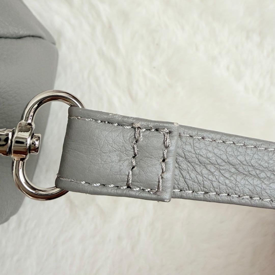 美品✨ビアズリー　ラウンドミニボストンバッグ　トープ　完売品　2wayバッグ