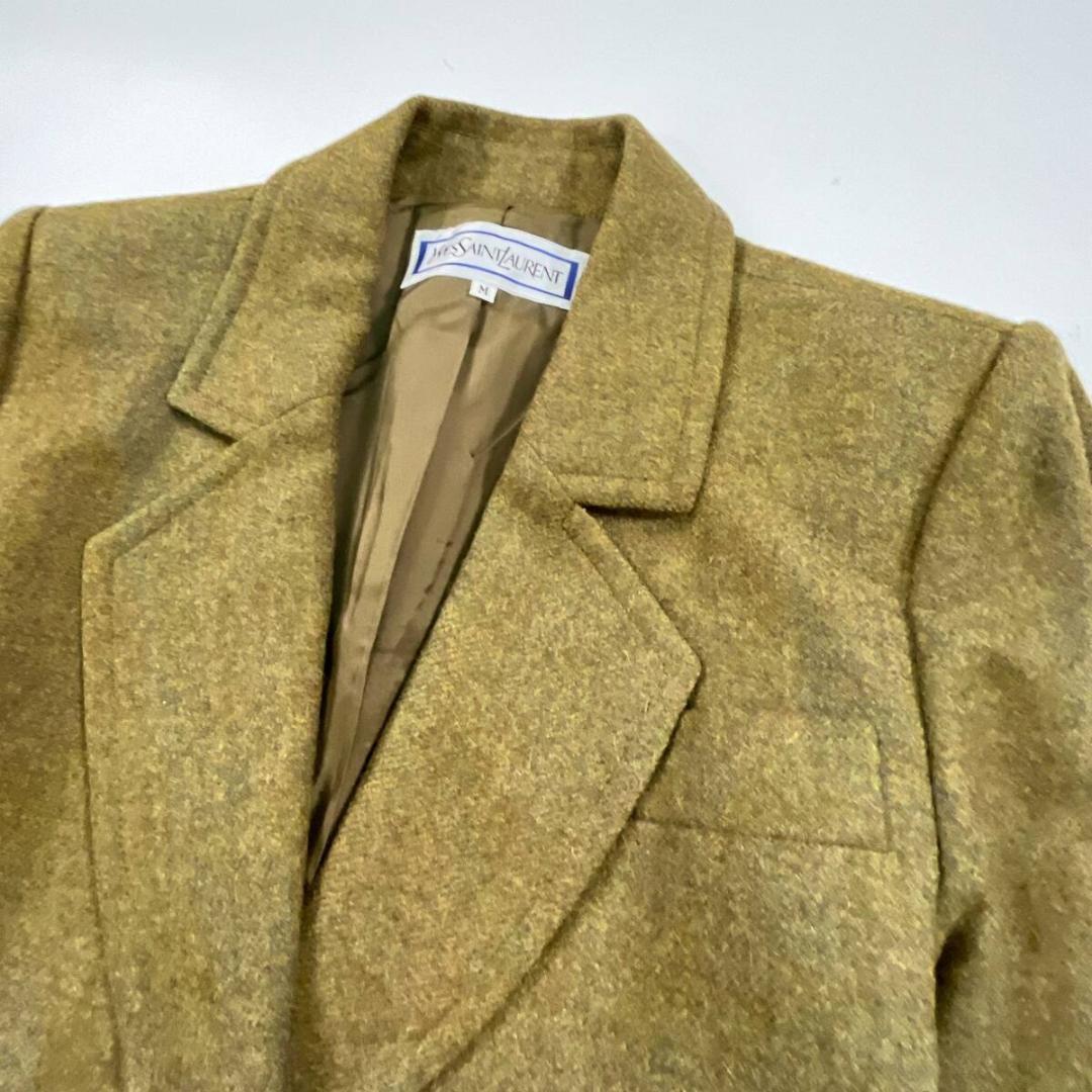 イヴサンローラン テーラードジャケット ウール 9 M ヴィンテージ