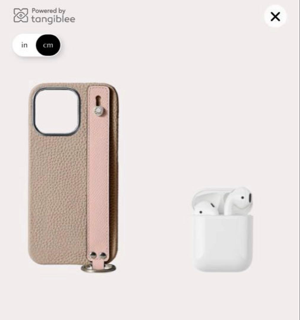 ハンドル付きバックカバーケース(iPhone15Pro)