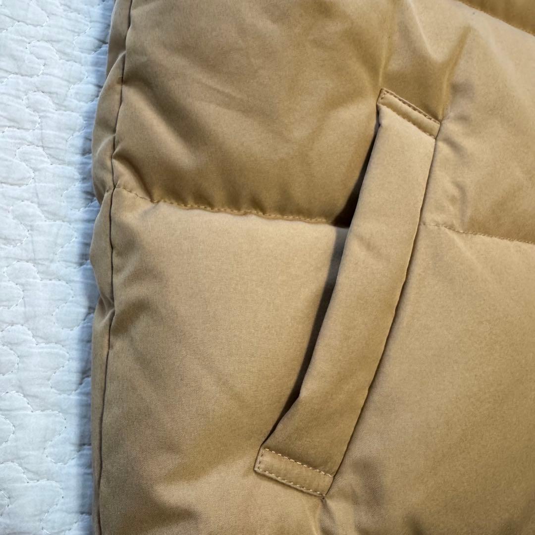 バーバリー Burberry ダウンベスト ノバチェック 刺繍 160Aベージュ