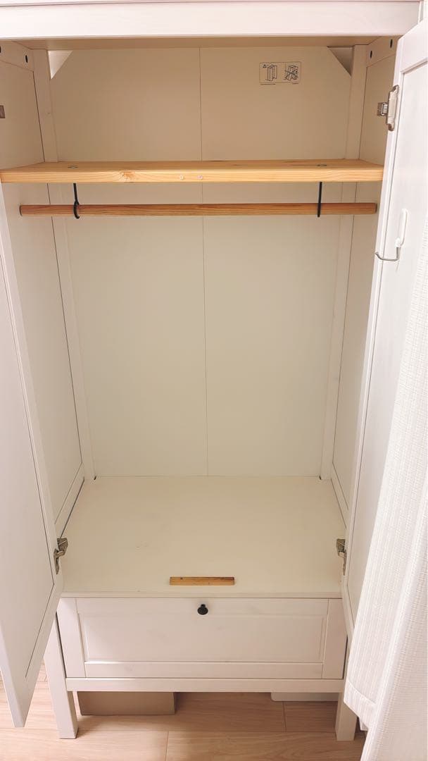 IKEA SUNDVIK スンドヴィーク　ワードロープ白