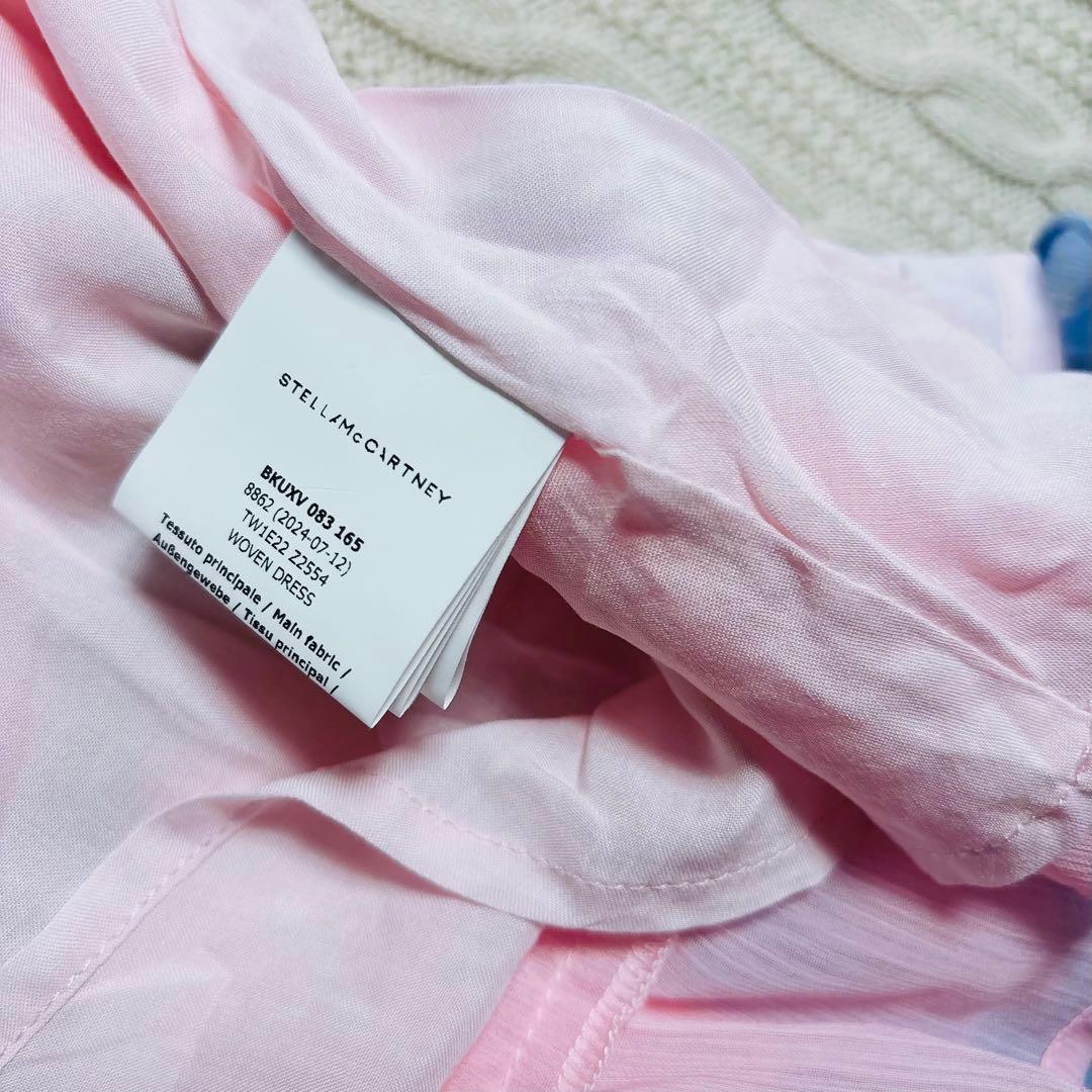 新品　ステラマッカートニーキッズ バタフライワンピース　6Y /定価4万円以上