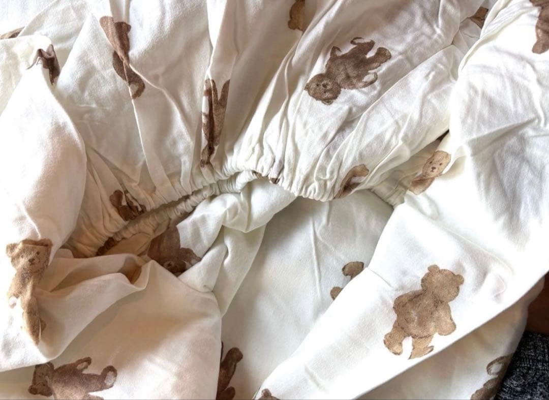 ジェラピケ　寝具3点セット　ベア柄　シングルサイズ　　新品　ベッドリネン