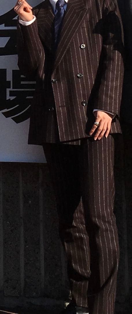 ※値下げ中※JOHN LAWRENCE SULLIVAN ストライプダブルスーツ