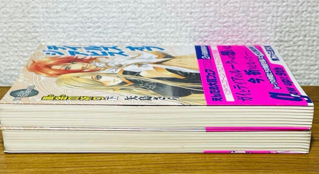 【初版帯付き】テイルズオブジアビス 黄金の祈り 上下巻 全2巻 チラシ付き完品