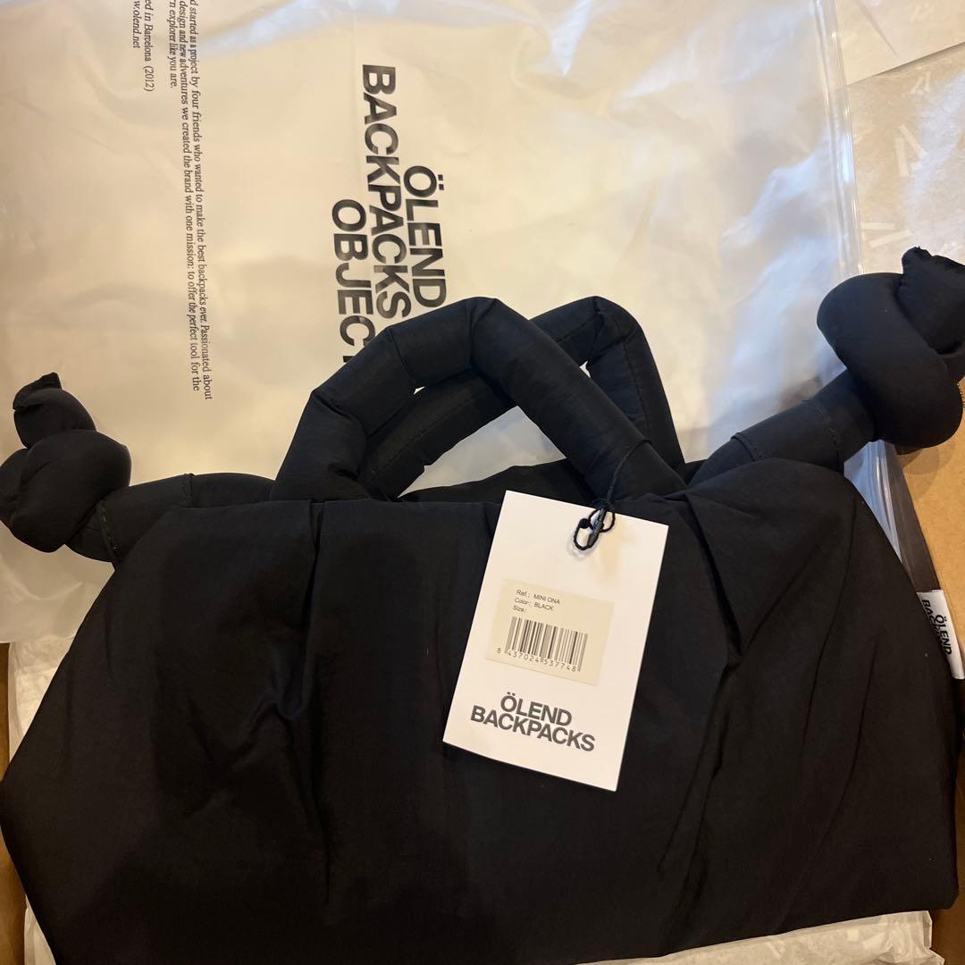 新品　OLEND オレンド　MiniOna Soft Bag ブラック