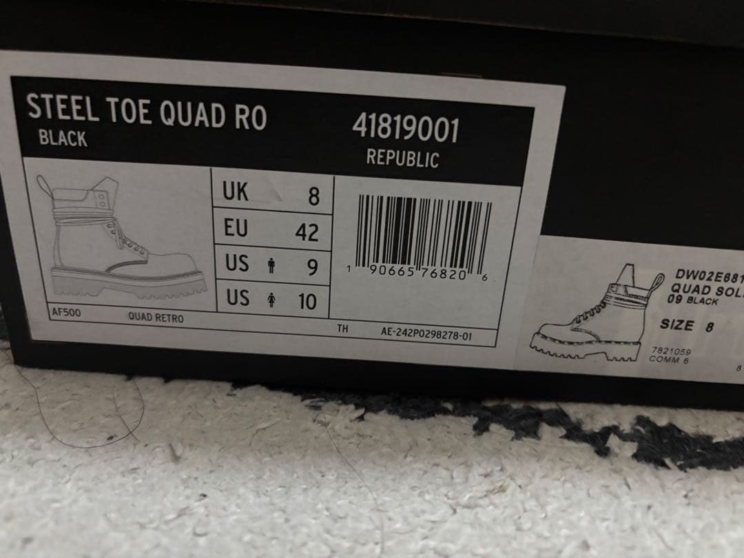 Rick Owens × Dr.Martens ブーツ