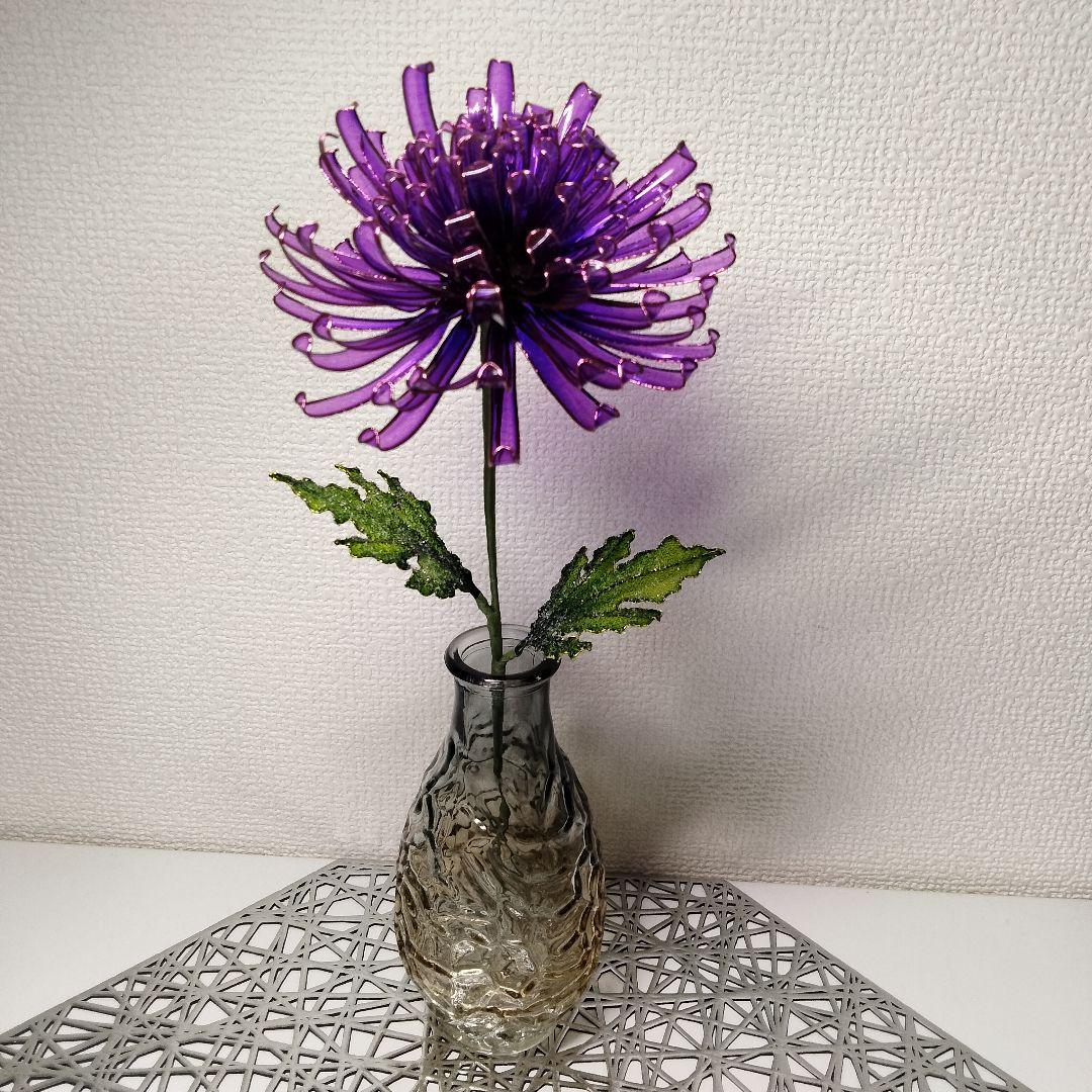 菊　リンドウ他　アメリカンフラワー✶ディップフラワー✶ディップアート